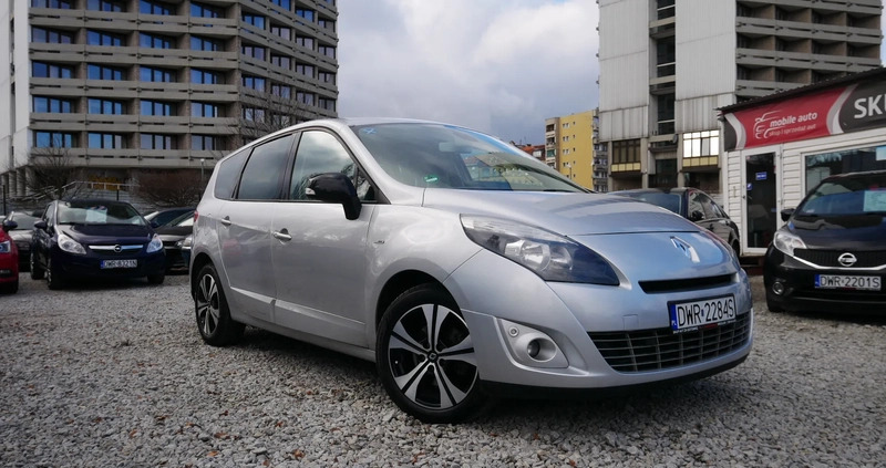 Renault Grand Scenic cena 19900 przebieg: 238360, rok produkcji 2011 z Dobre Miasto małe 92